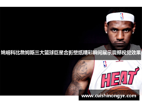 姚明科比詹姆斯三大篮球巨星合影壁纸精彩瞬间展示震撼视觉效果