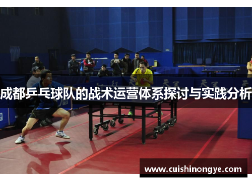 成都乒乓球队的战术运营体系探讨与实践分析